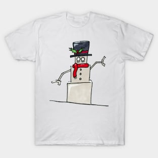 Snowman Bot T-Shirt